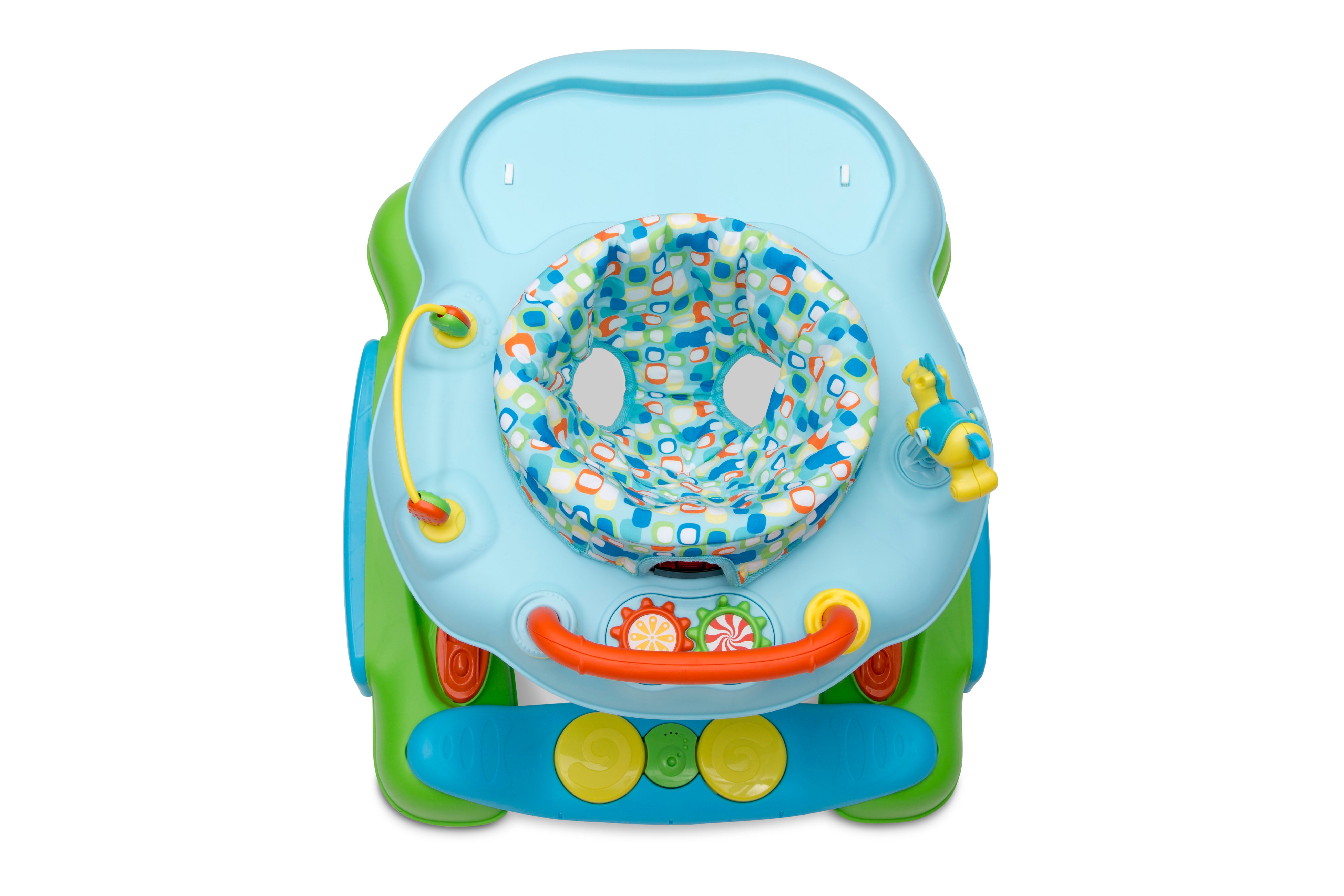 4-in-1 Musical Baby Walker with Lights & Sounds - Interactive Learning Toy for Toddlers 6-12 Months - Perfect for Early Development & Indoor Playtime