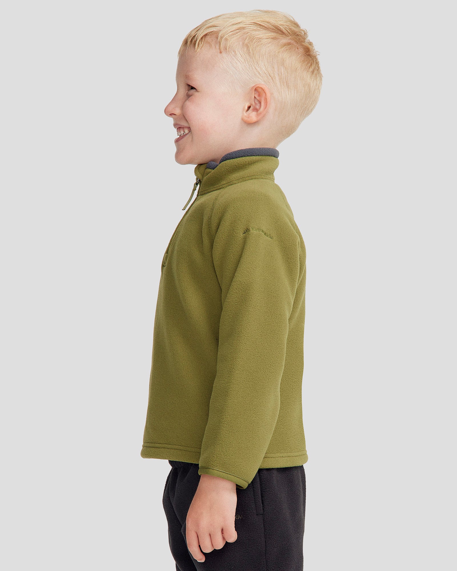 Kids' Ridge 100 PrimaLoft Bio Eco-Friendly Pullover Hoodie - Dark Fern Green - Warm Winter Jacket for Boys & Girls - Perfect for Outdoor Activities, School & Cold Weather Adventures
