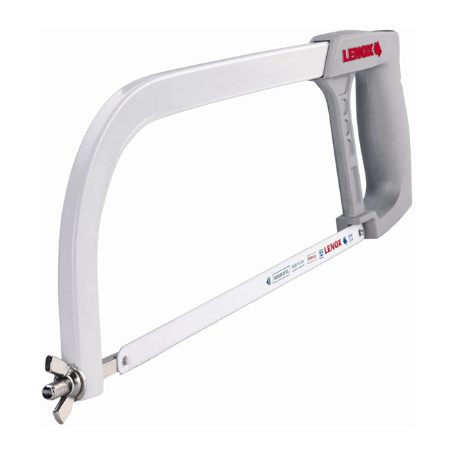 LENOX 12 Inch Medium Tension Hacksaw Frame 1805722 - Professional Metal Cutting Tool for DIY Projects & Home Improvement