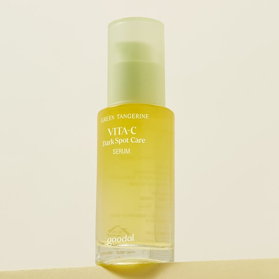 Goodal Green Tangerine Vita C Dark Spot Care Serum Set (40ml + 20ml) - Brightening Facial Treatment for Hyperpigmentation & Uneven Skin Tone | Perfect for Daily Skincare Routine & Nighttime Repair