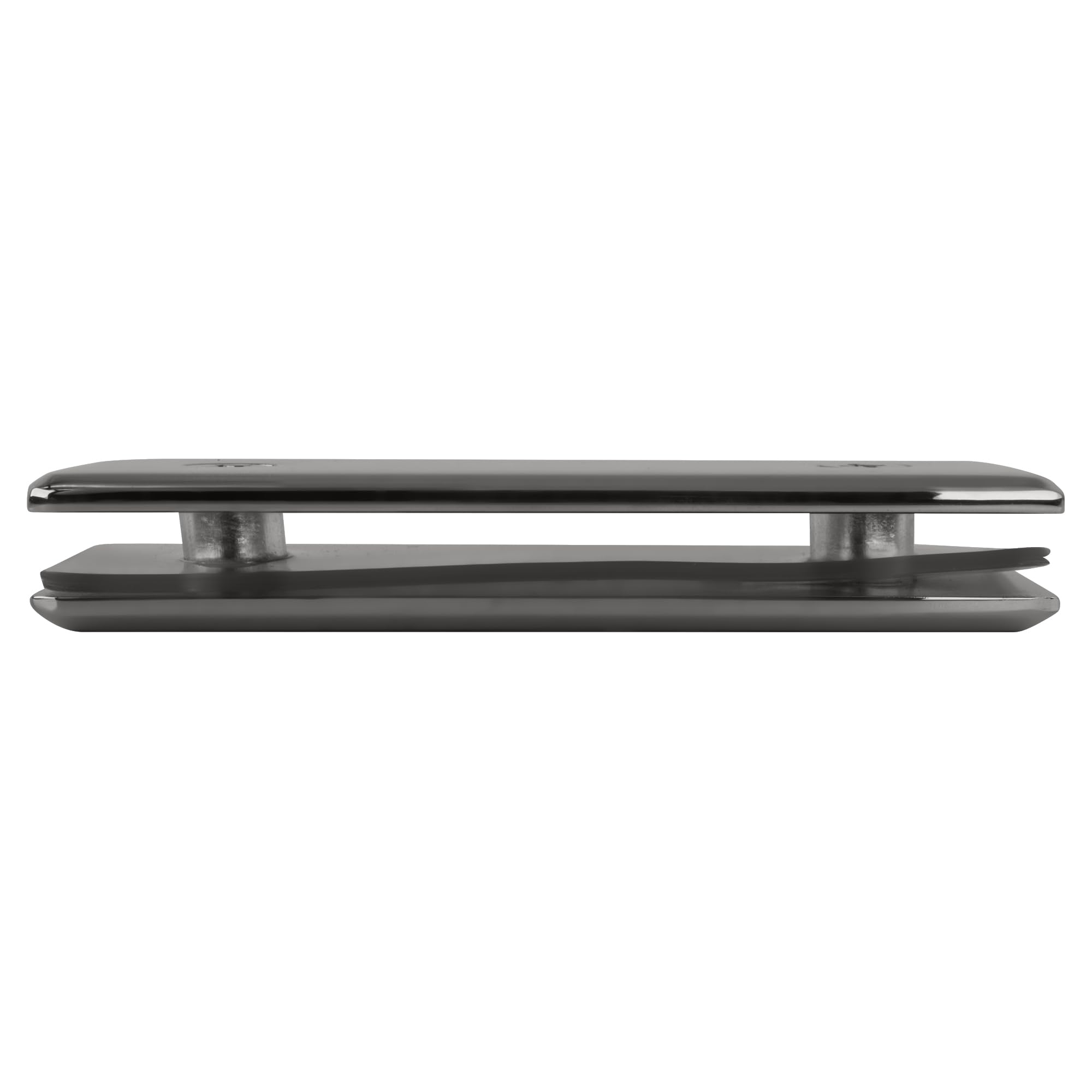 CRL BGC180CH Polished Chrome Beveled 180° Glass-to-Glass Clamp for Shower Doors & Glass Partitions - Heavy Duty Hardware for Frameless Glass Installations