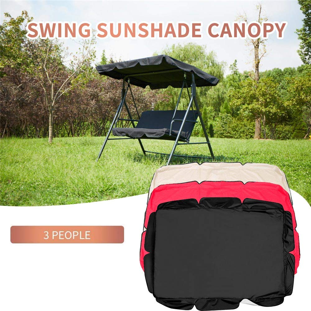 Waterproof Solid Swing Tent Gazebo Canopy - Outdoor Rainproof Shade Shelter for Garden, Patio, and Backyard - Perfect for Summer BBQs, Picnics, and Relaxing Outdoors