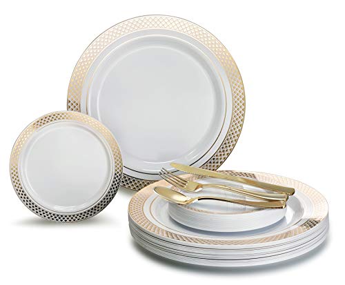 B4. Celebration White & Gold, Gold Silverware