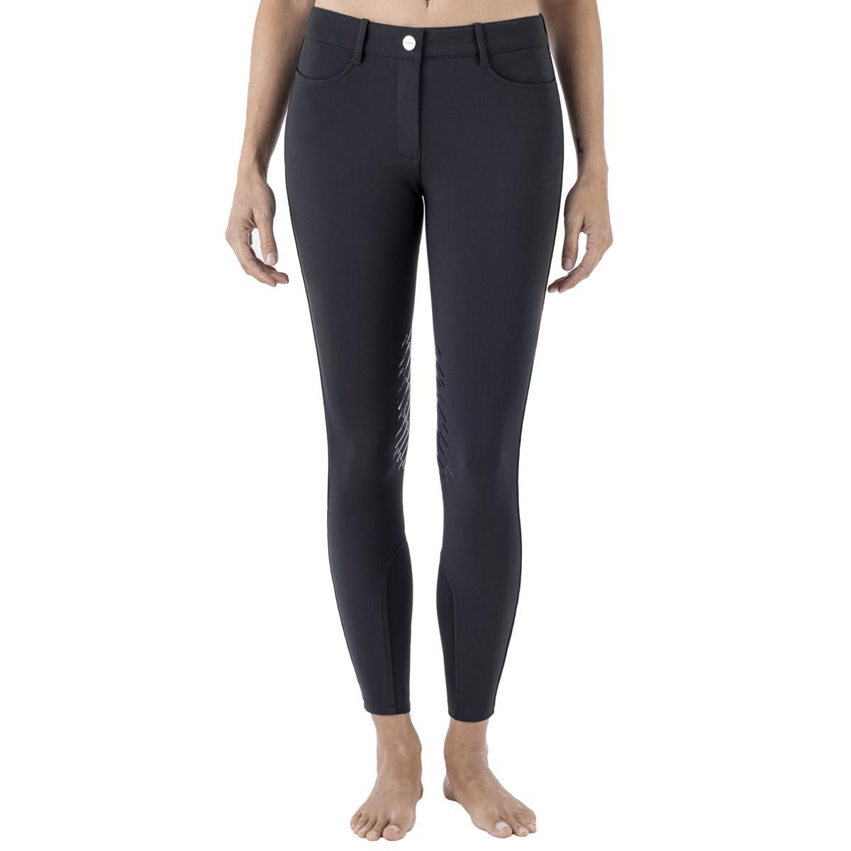Equiline Women's CorneK Knee Grip Breeches - Equestrian Riding Pants for Horseback Riding & Dressage - Comfortable & Durable for Training & Competition