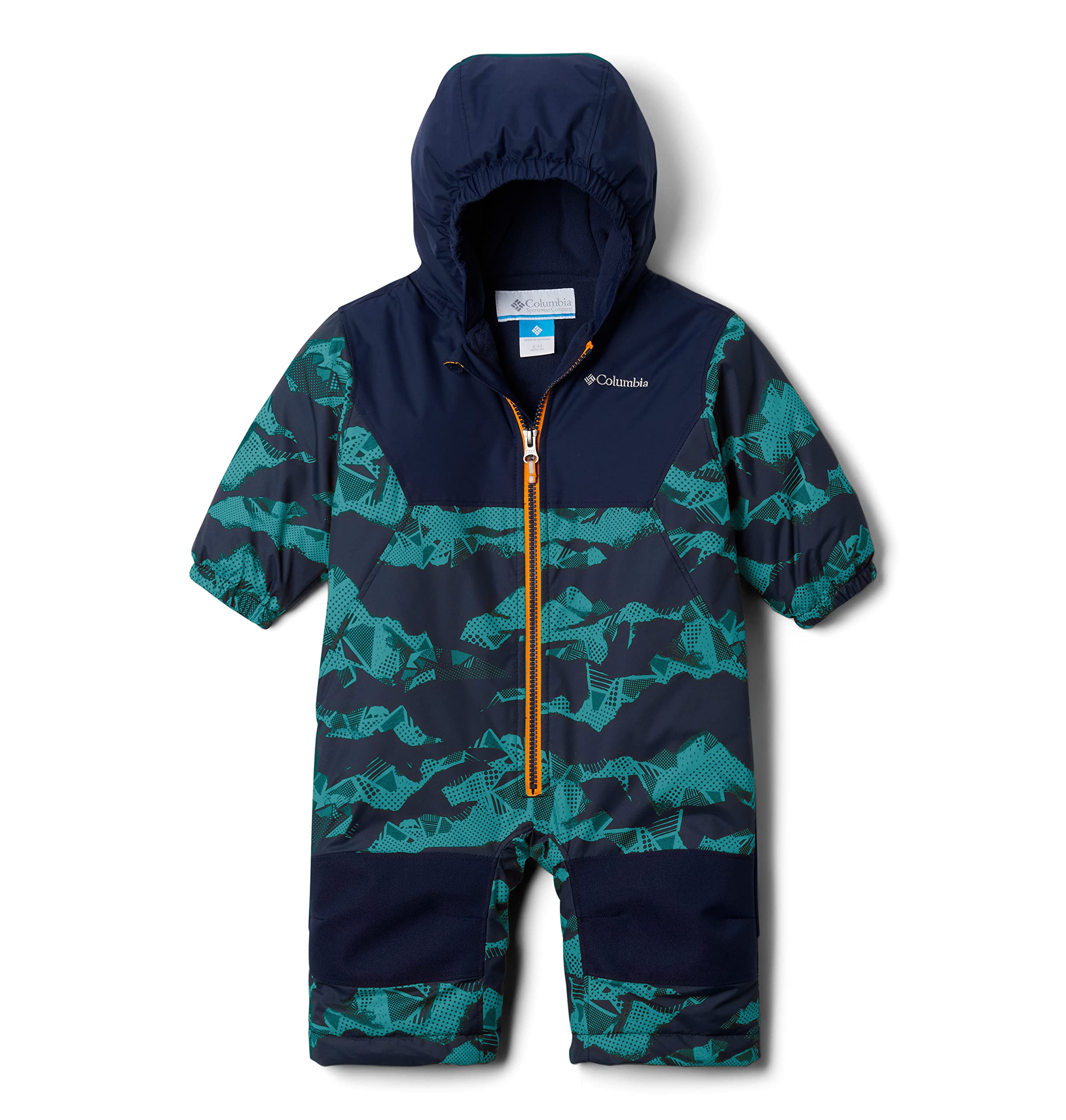 Columbia Baby Boys' Alpine Free Fall Suit - Waterproof Winter Snowsuit for Toddlers 1-3 Years - Warm Insulated One-Piece Snowsuit for Outdoor Play, Skiing & Snowboarding