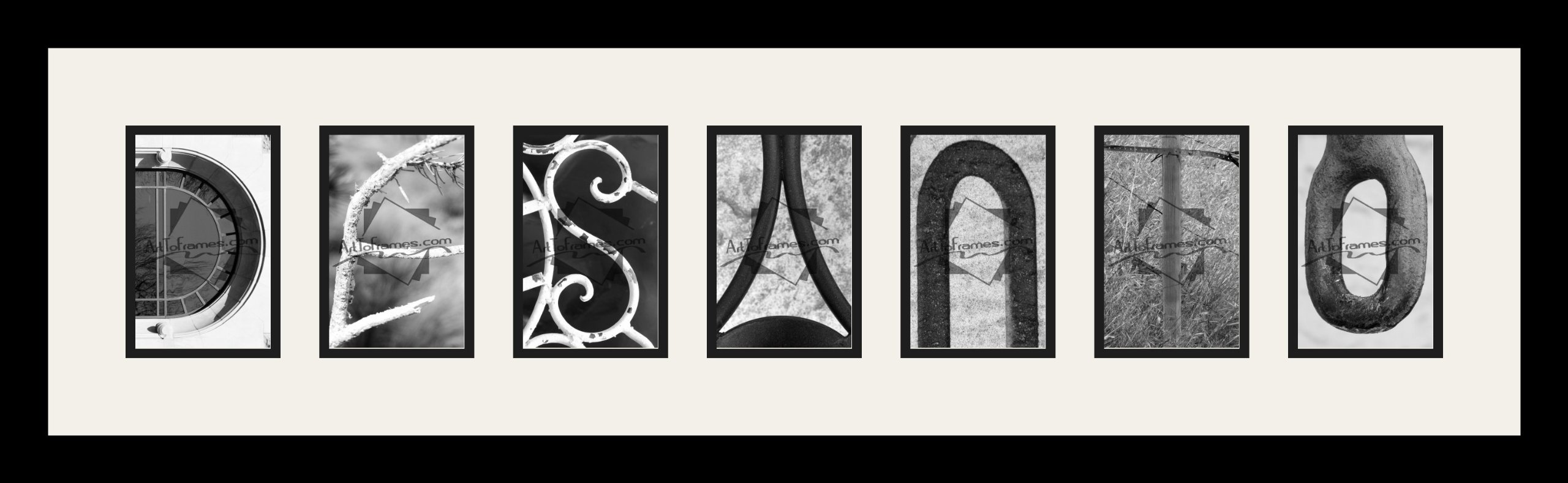 Art to Frames LetterArt-desanto-253003-61/89-FRBW26079 38x10 Inch Picture Frame, 1.25-Inch Wide Satin Black - Perfect for Wall Decor, Office, Living Room & Home Gallery Display