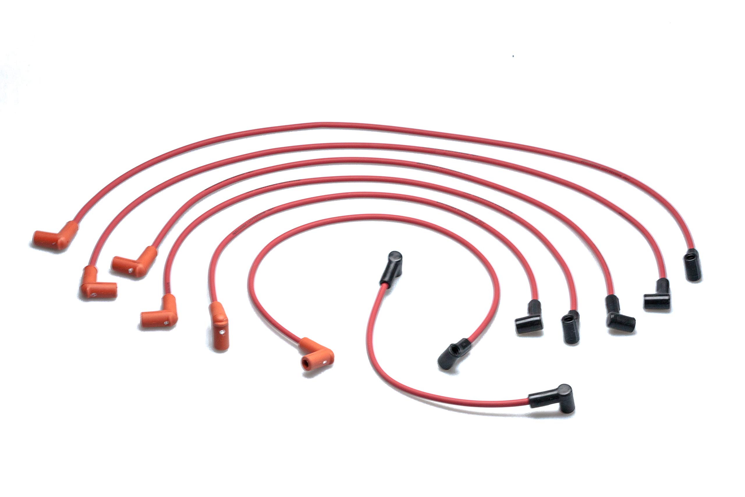 Quicksilver 816608Q82 Red High-Performance Spark Plug Wire Kit - Compatible with Marine & Automotive Engines, Ideal for Boats, Cars & Motorcycles