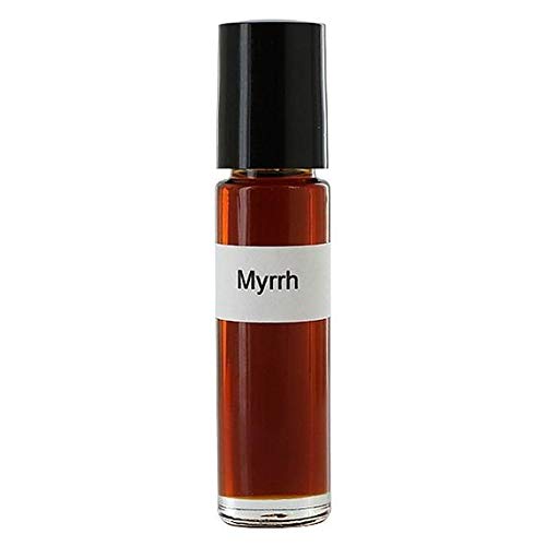 MYRRH Unisex Hypoallergenic Perfume Body Oil - Long Lasting Fragrance for Men & Women, Natural Moisturizer for Dry Skin, Perfect for Aromatherapy & Relaxation