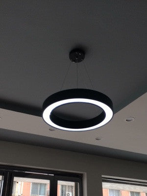 Modern Orbicular Chandelier - Elegant Crystal Ceiling Light Fixture for Dining Room, Bedroom & Living Room Decor