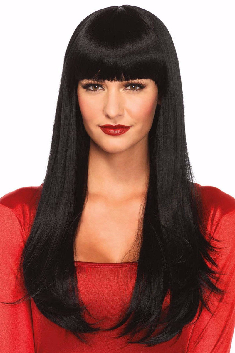 Long Straight Synthetic Hair Wig - Natural Look & Soft Texture for Women - Perfect for Cosplay, Daily Wear & Special Occasions