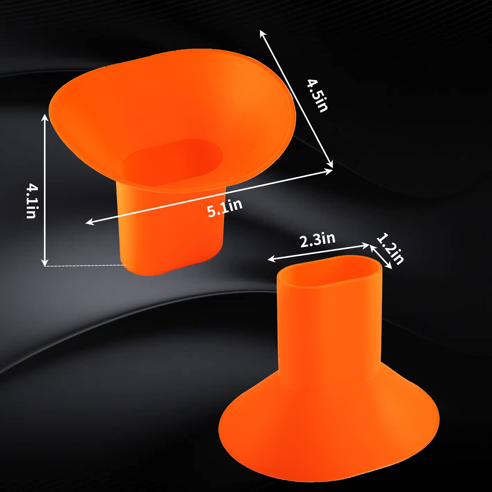 Flexible Silicone Oil Funnel for Can Am Maverick x3 & Defender - Foldable UTV Funnel for Automotive, ATV, Motorcycle, Boat & Truck Oil Changes | Perfect for DIY Maintenance & Off-Road Vehicle Care