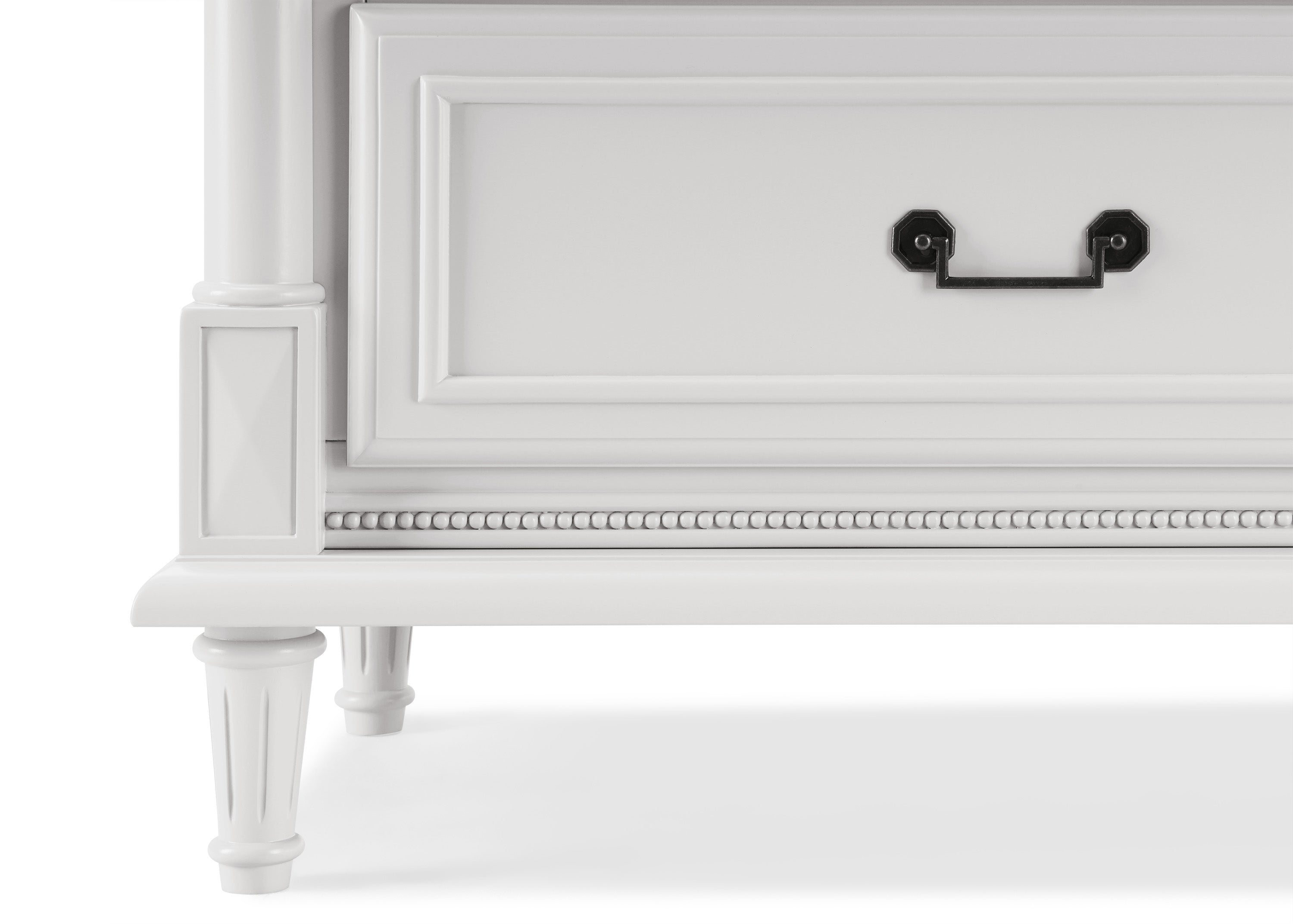 Juliette 6-Drawer Baby Dresser with Changing Table Top | Sturdy Nursery Storage with Interlocking Drawers | Perfect for Baby Room Organization & Diaper Changing Station