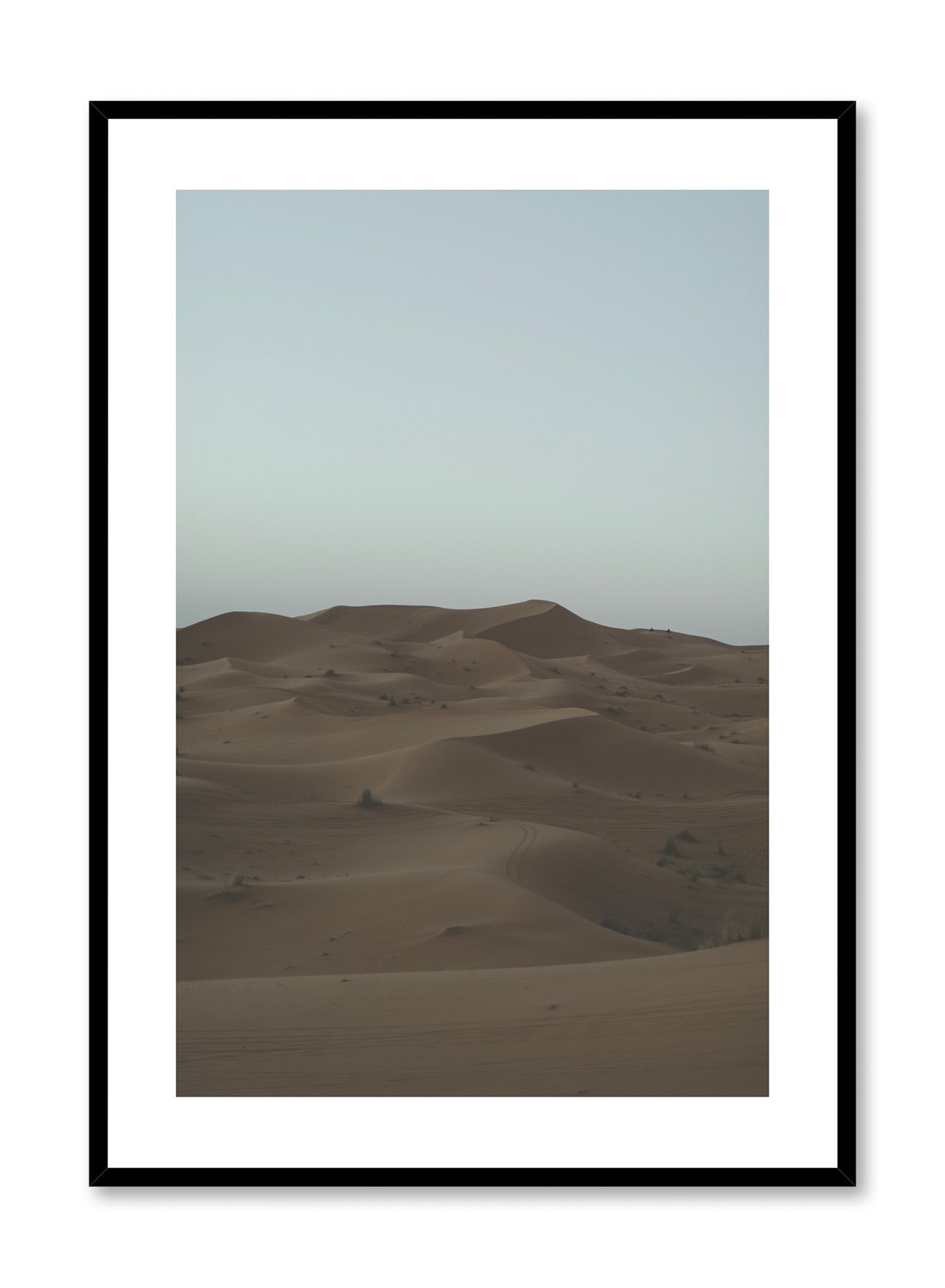 Saharan Serenity Wall Art Poster - Desert Landscape Print for Home & Office Decor | Perfect for Living Room, Bedroom or Office Wall Decoration