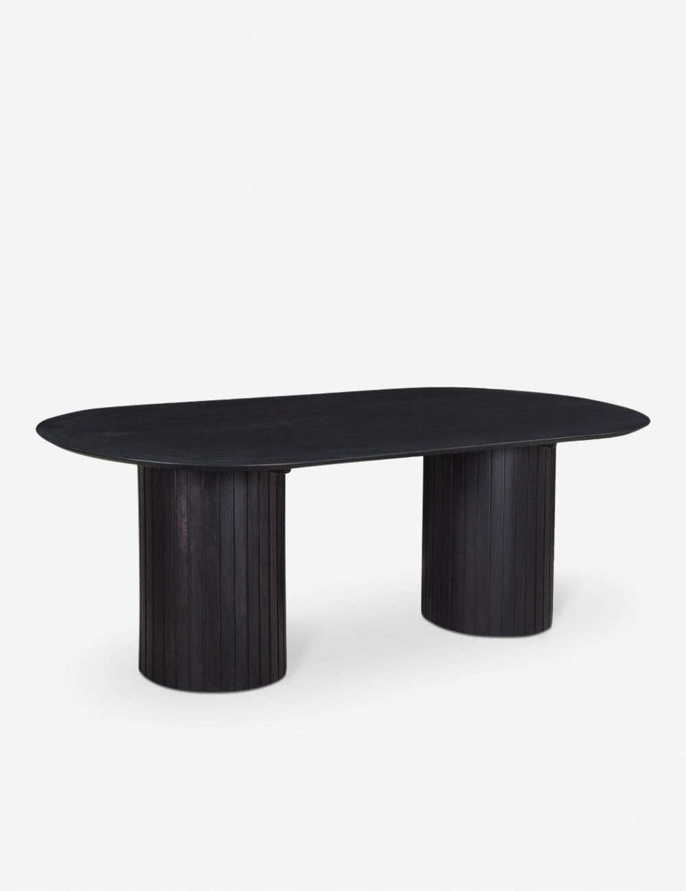 Benedict Oval Dining Table - Modern Wooden Kitchen Table for 6, Perfect for Family Dinners & Entertaining Guests