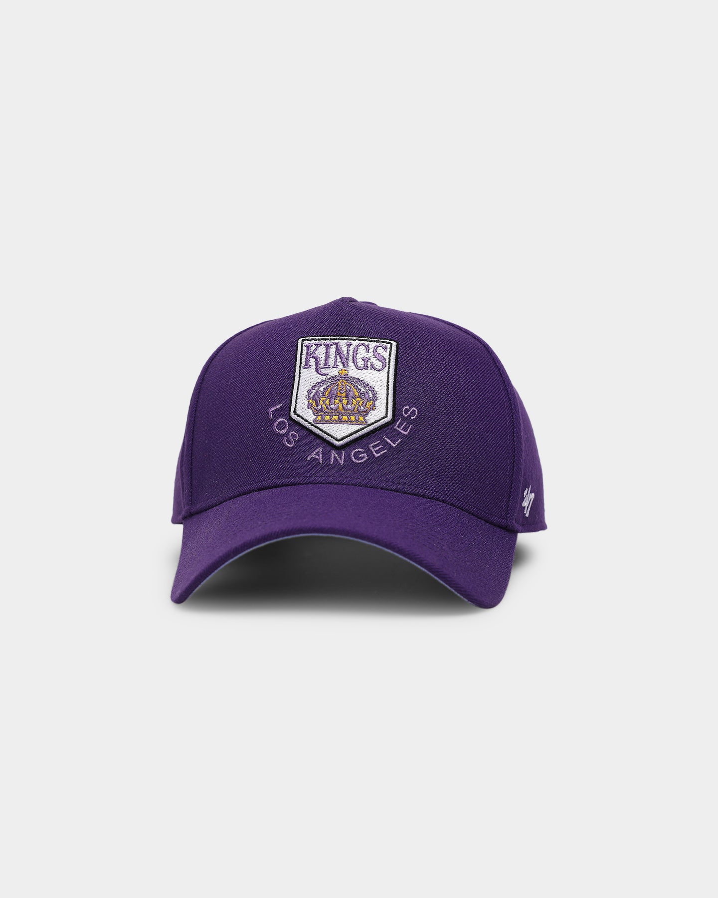 47 Brand Los Angeles Kings 'Purple Haze' MVP DT Snapback Hat - Adjustable Purple Baseball Cap for Men - Perfect for Sports Games, Fan Collections & Streetwear Fashion