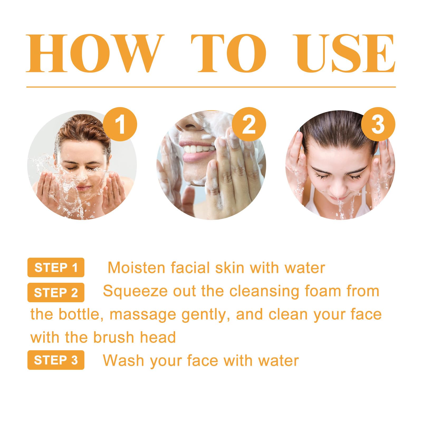 Best Turmeric Facial Cleanser & Foaming Wash for All Skin Types - Brightening & Acne-Fighting Face Wash for Glowing Skin | Daily Skincare Routine, Sensitive Skin Care, Anti-Aging Solution