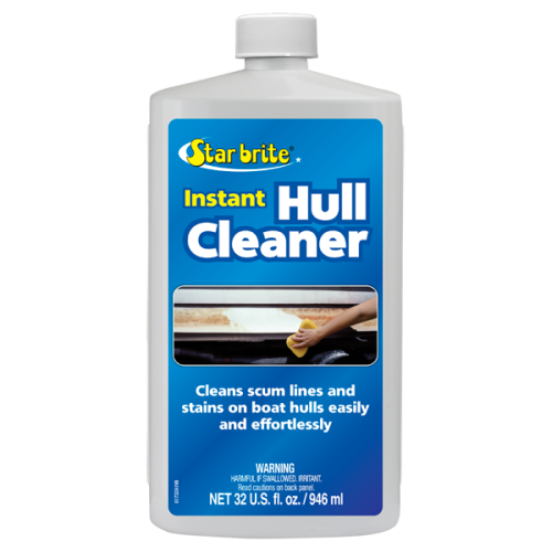 Star Brite 32oz Boat Hull Cleaner - Marine Grade Fiberglass & Gel Coat Cleaner for Boats, Yachts & Watercraft - Removes Stains, Scum & Oxidation - Perfect for Marine Maintenance & Hull Cleaning