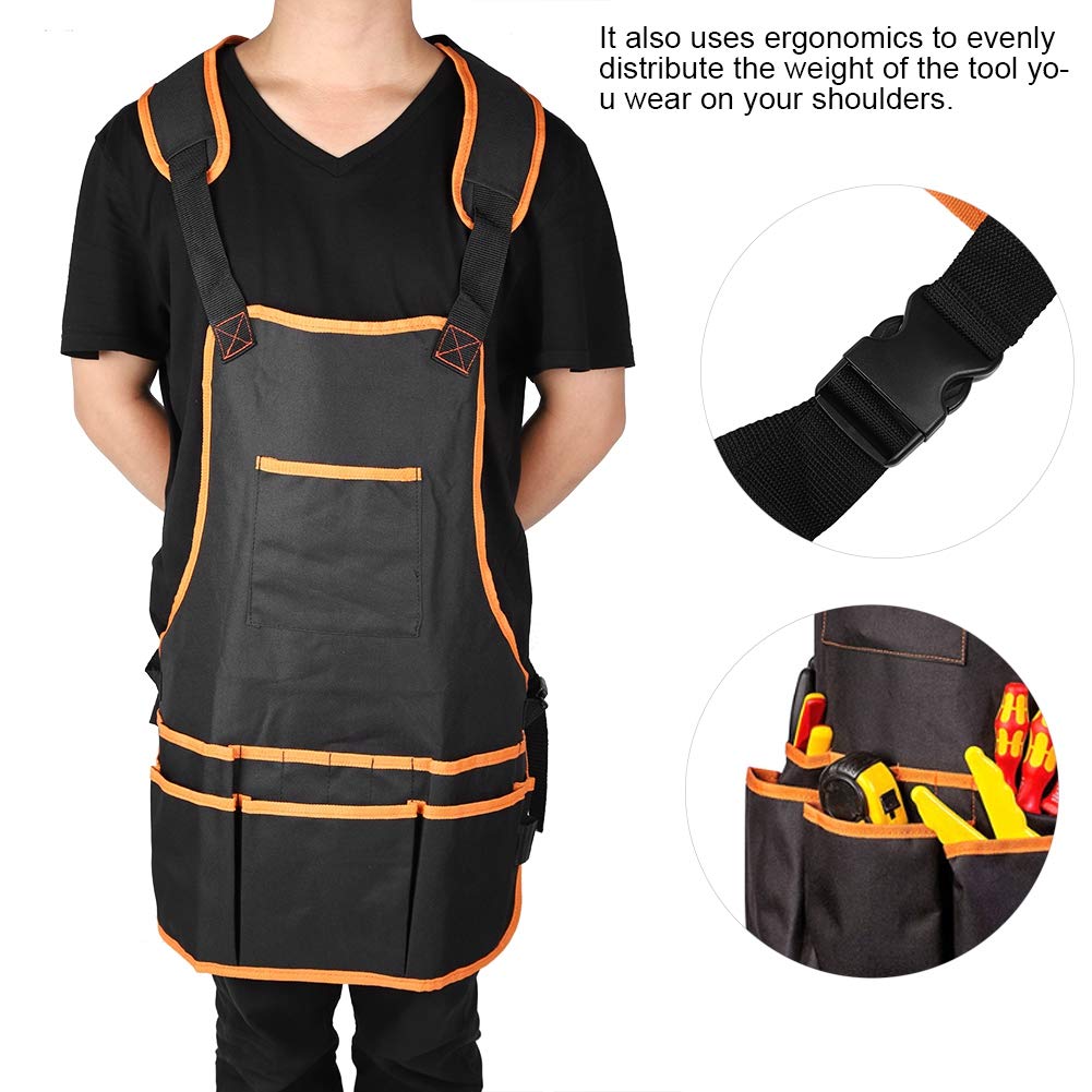 **Heavy Duty Waterproof Gardening Apron with Tool Pockets - Durable Oxford Cloth Work Apron for Home Garden & Outdoor Use - Perfect Gift for Gardening Lovers (Ideal for Planting, Weeding & Harvesting)**