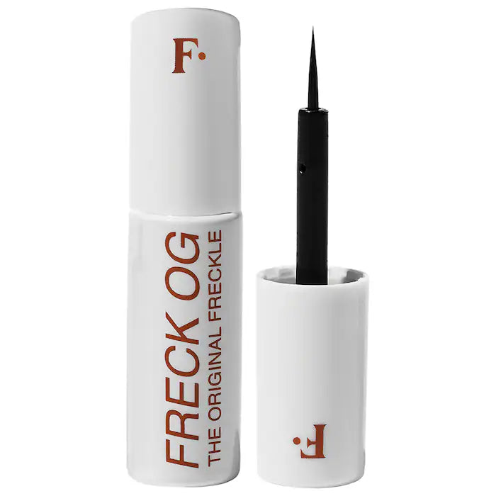 Freck The Original Natural Freckle Pen & Highlighter – Vegan, Cruelty-Free Freckle Makeup for Sun-Kissed Look | Perfect for Everyday Glam & No-Makeup Makeup Looks
