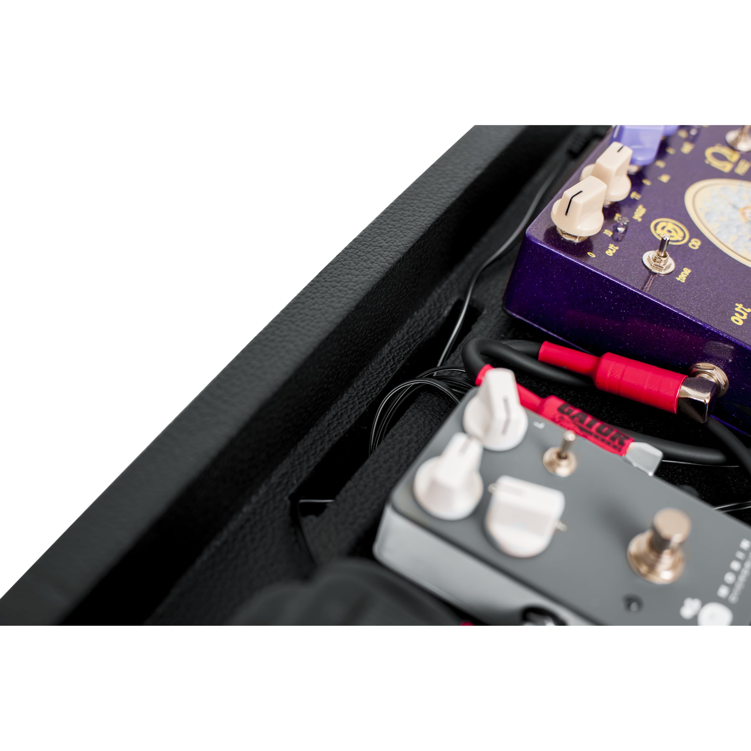 Gator Pedal Tote - 16.5 x 12 Inch Portable Pedalboard with Carrying Bag | Perfect for Guitarists & Musicians On The Go
