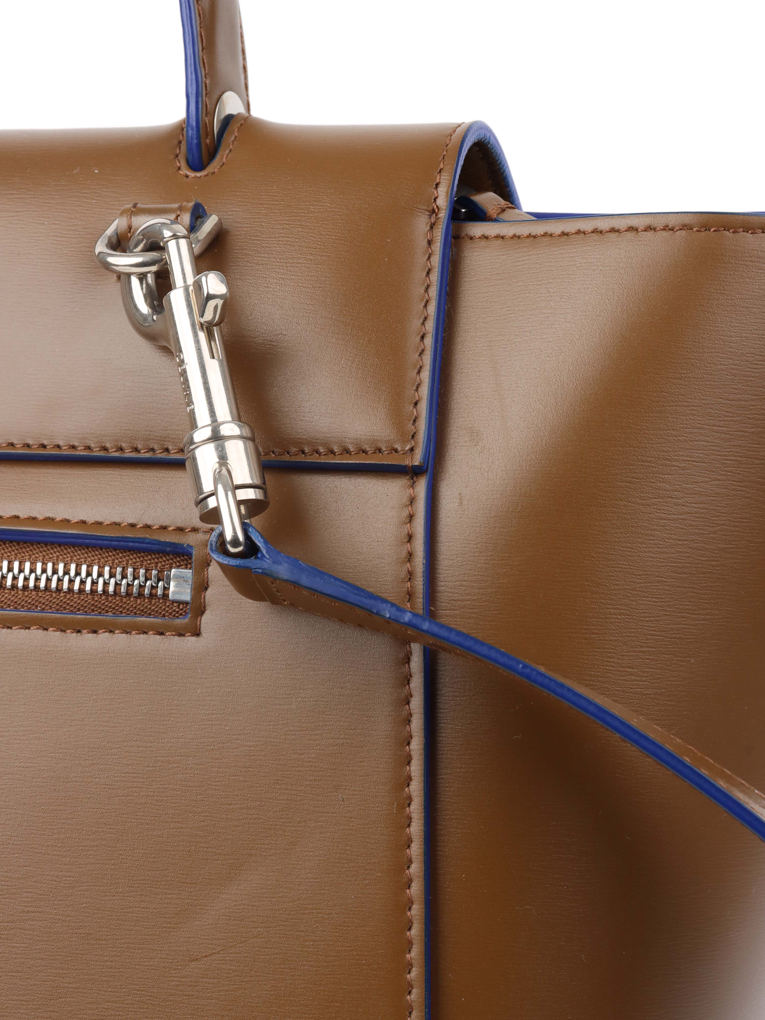 Celine Two-Toned Mini Belt Bag for Women | Crossbody Shoulder Bag | Fashionable & Functional for Daily Use, Travel, and Outfits