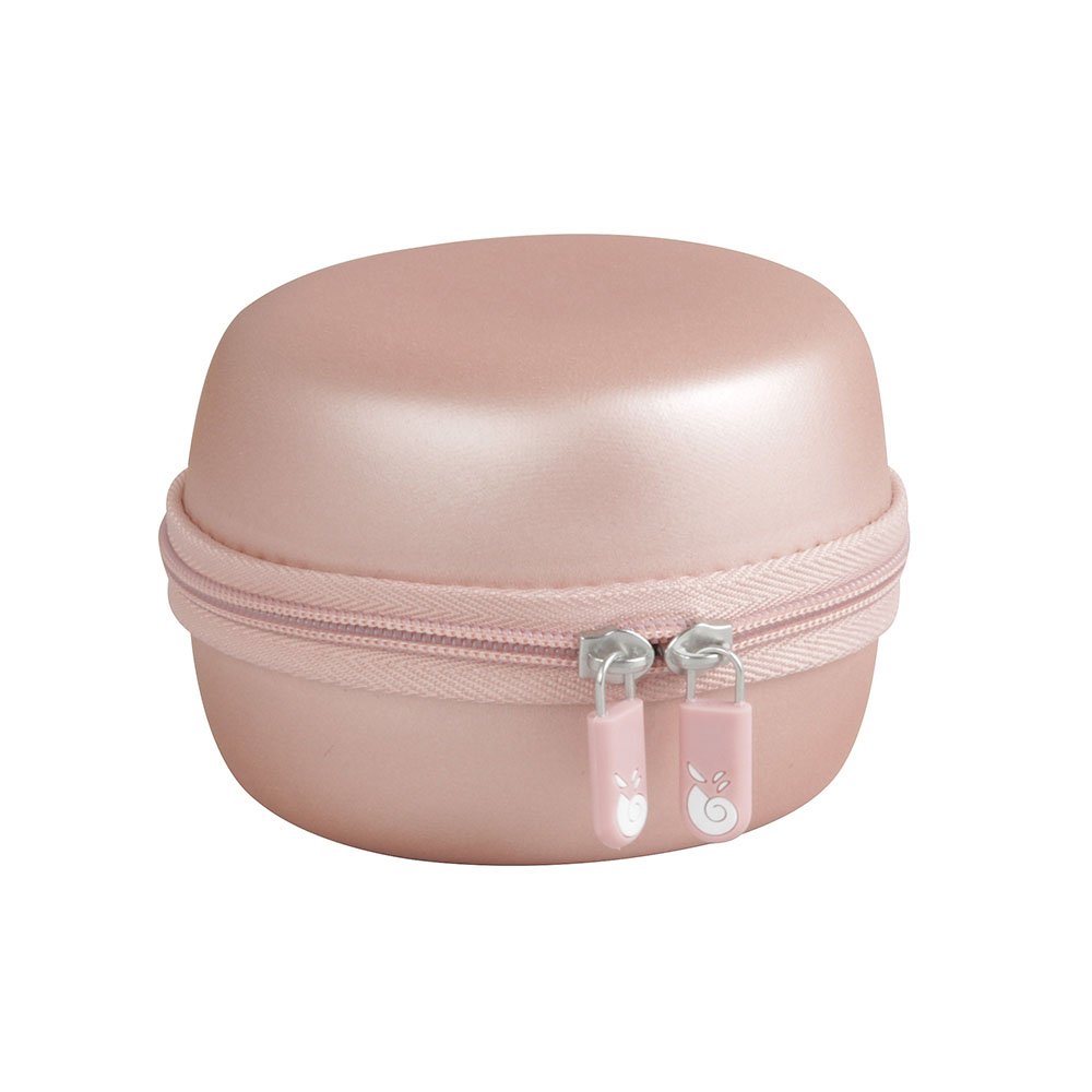 Hermitshell Hard Travel Case for XLEADER/Nubwo SoundAngel 2nd Gen 5W Touch Bluetooth Speaker - Rose Gold - Protective Cover for Outdoor, Travel & Home Use