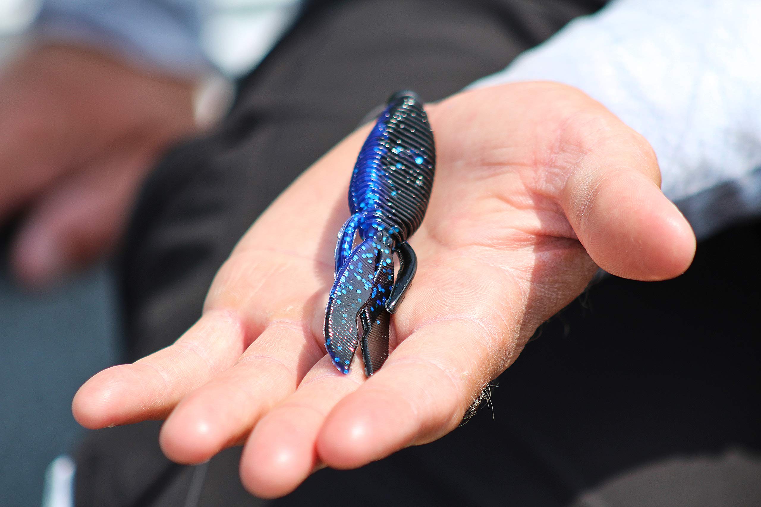 Berkley PowerBait MaxScent Chigger Craw Fishing Soft Bait - Realistic Scent & Action for Bass, Trout, and Panfish - Perfect for Freshwater Lakes, Rivers, and Ponds
