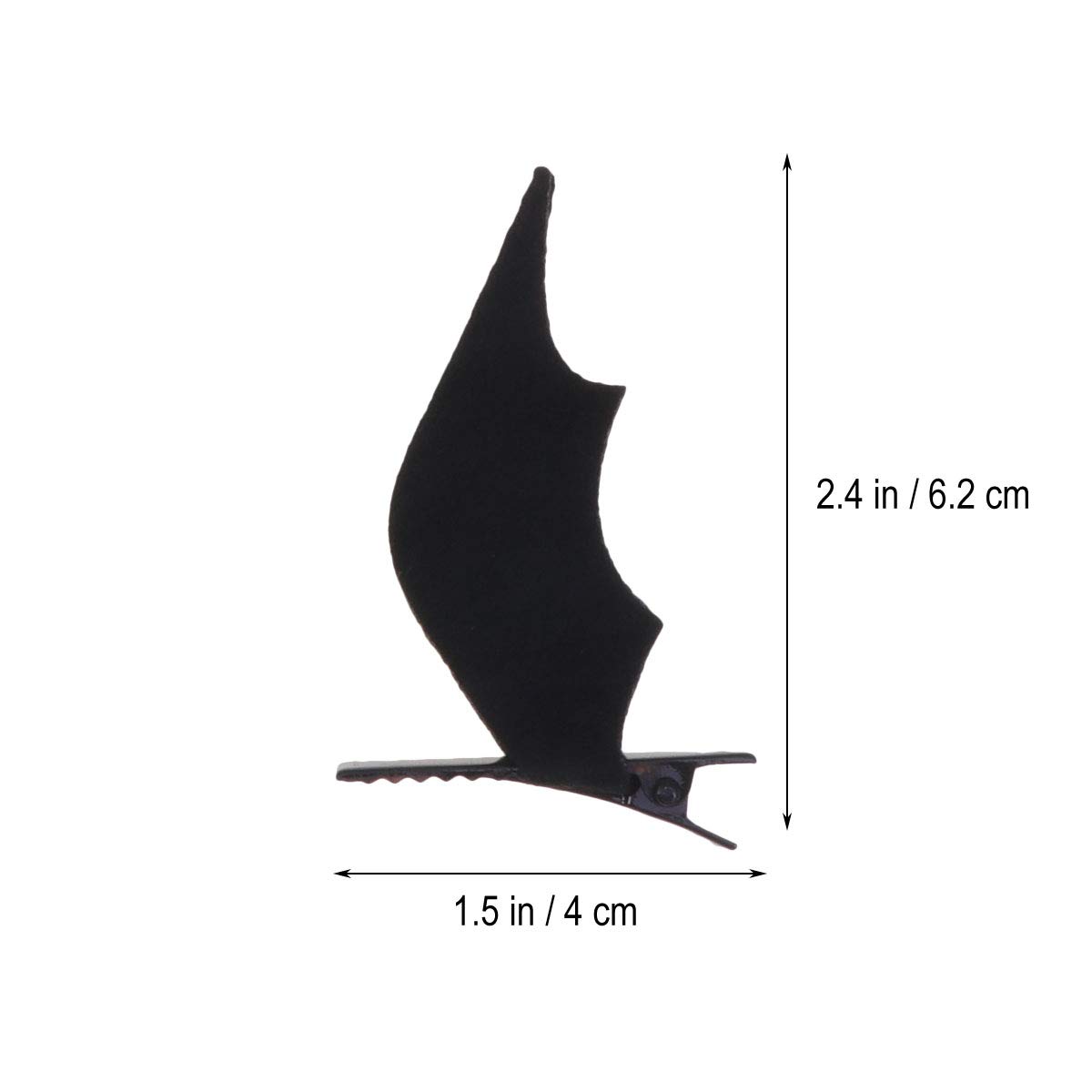 2 Pcs Halloween Devil Bat Wings Hair Clips - Gothic Hair Accessories for Women, Cosplay, Parties & Festivals - Perfect for Halloween Costumes, Cosplay Events & Themed Parties