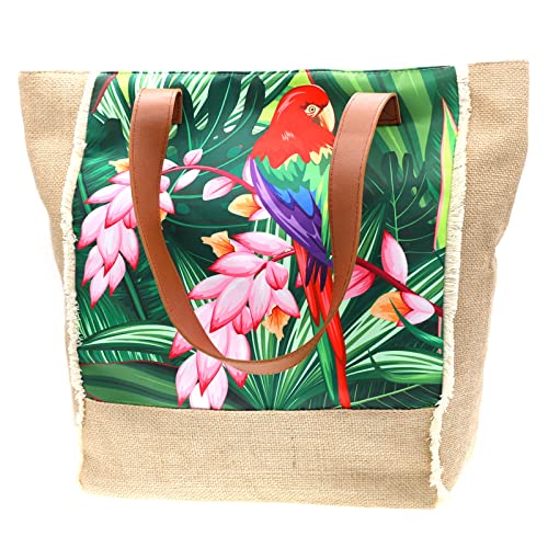 Bird Straw Totes