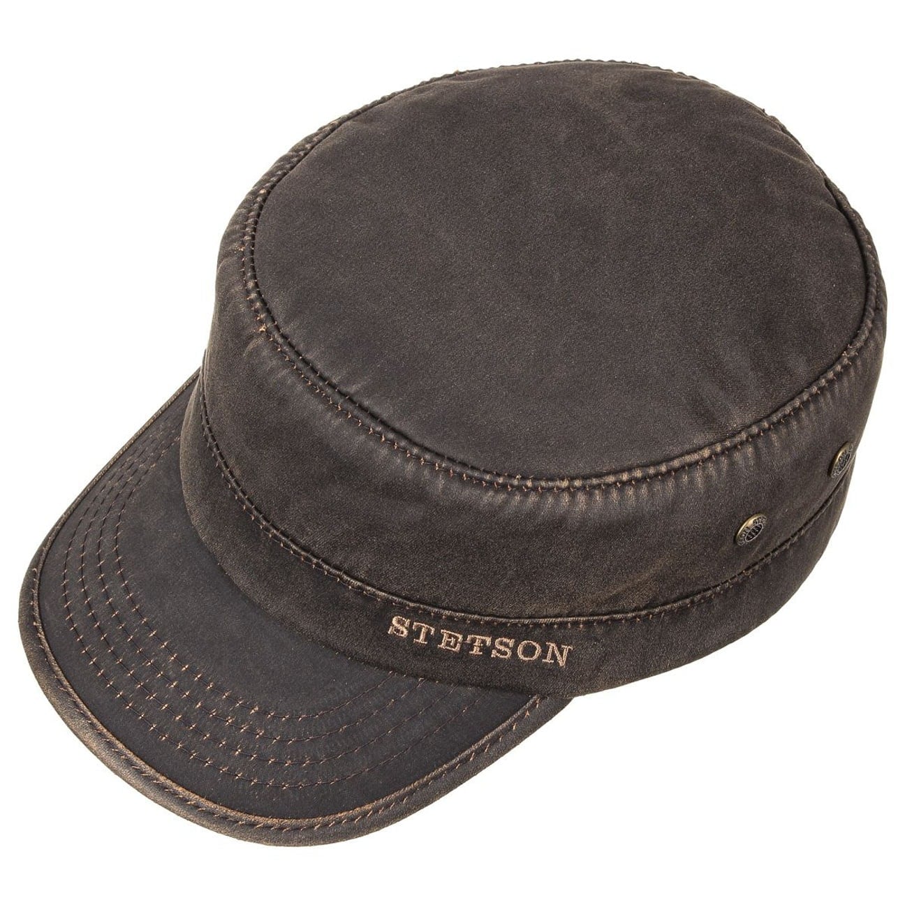 Stetson Datto Winter Army Cap - Warm Military Style Hat for Men & Women - Perfect for Outdoor Activities, Hiking, and Cold Weather