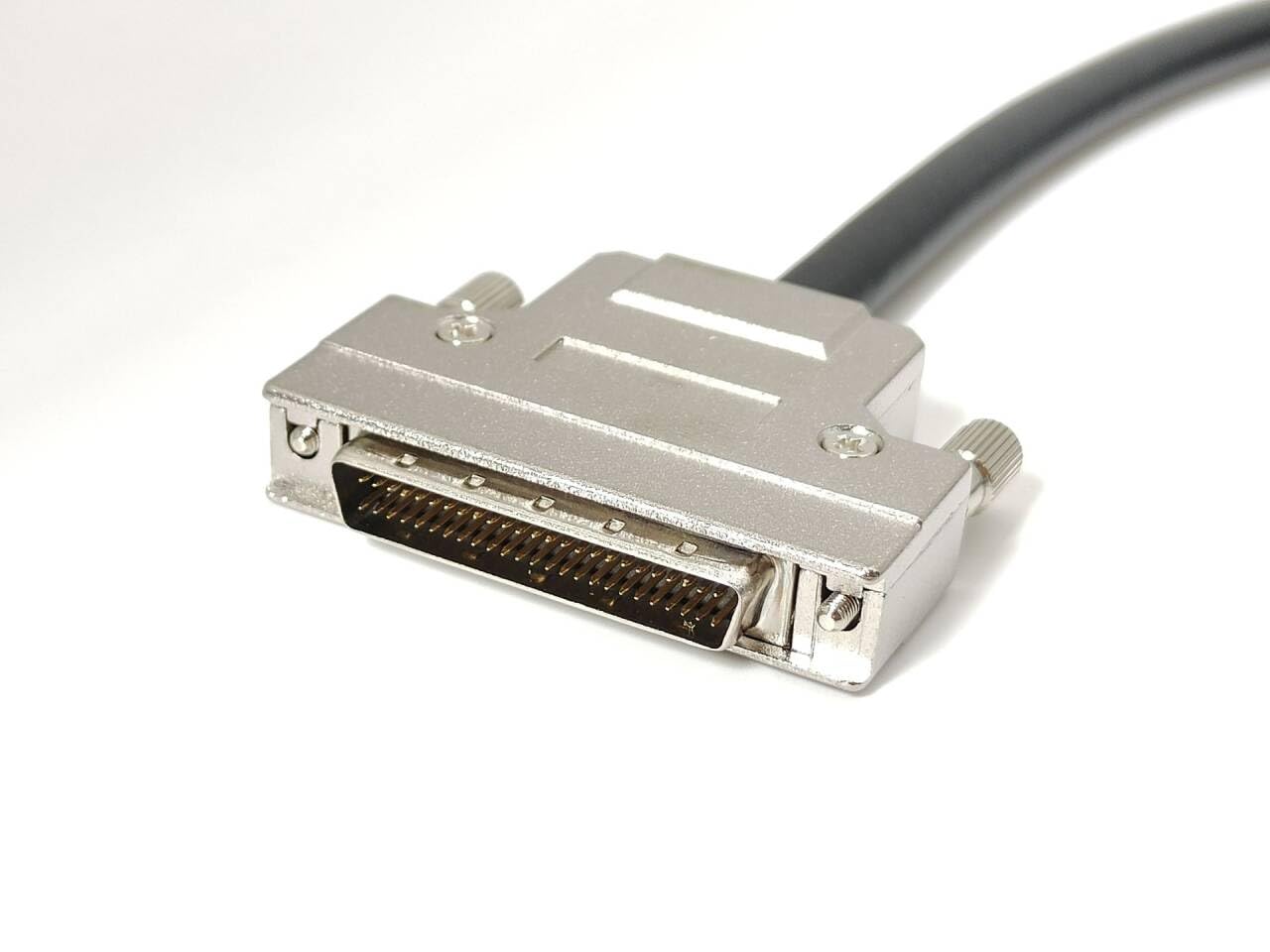 50 Pin SCSI Male to Female HPDB Straight Screw Lock Cable 1M (3.3ft) - High-Speed Data Transfer for Servers, Storage Devices & Legacy Computer Systems