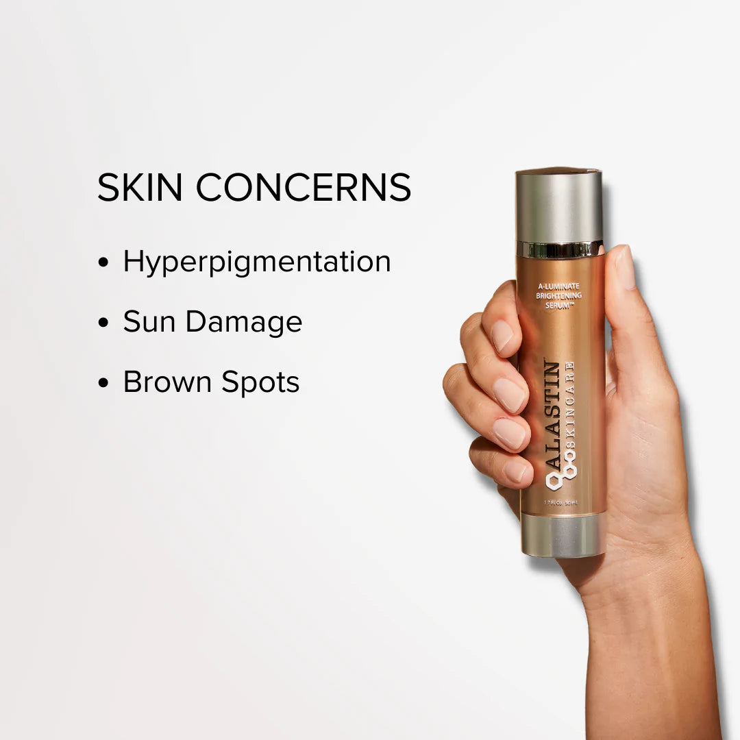 Alastin A Luminate Brightening Serum - Vitamin C Face Serum for Dark Spots & Hyperpigmentation - Brightening & Even Skin Tone - Perfect for Morning Skincare Routine & Anti-Aging Regimen