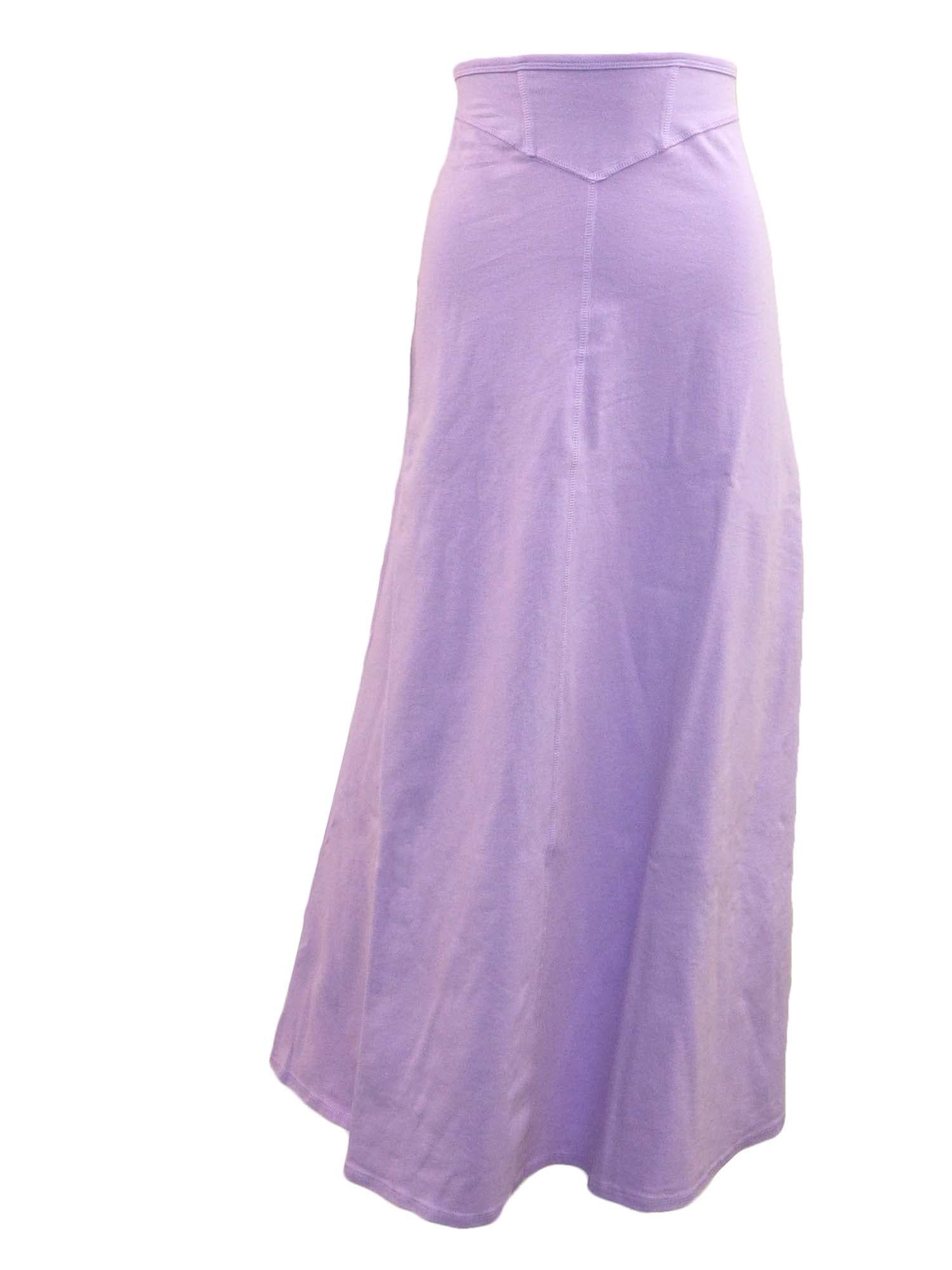 Hard Tail Women's Double V-Yoke Cotton Maxi Skirt - Style W-972 | Comfortable Boho Long Skirt for Summer, Beach, Yoga & Casual Wear