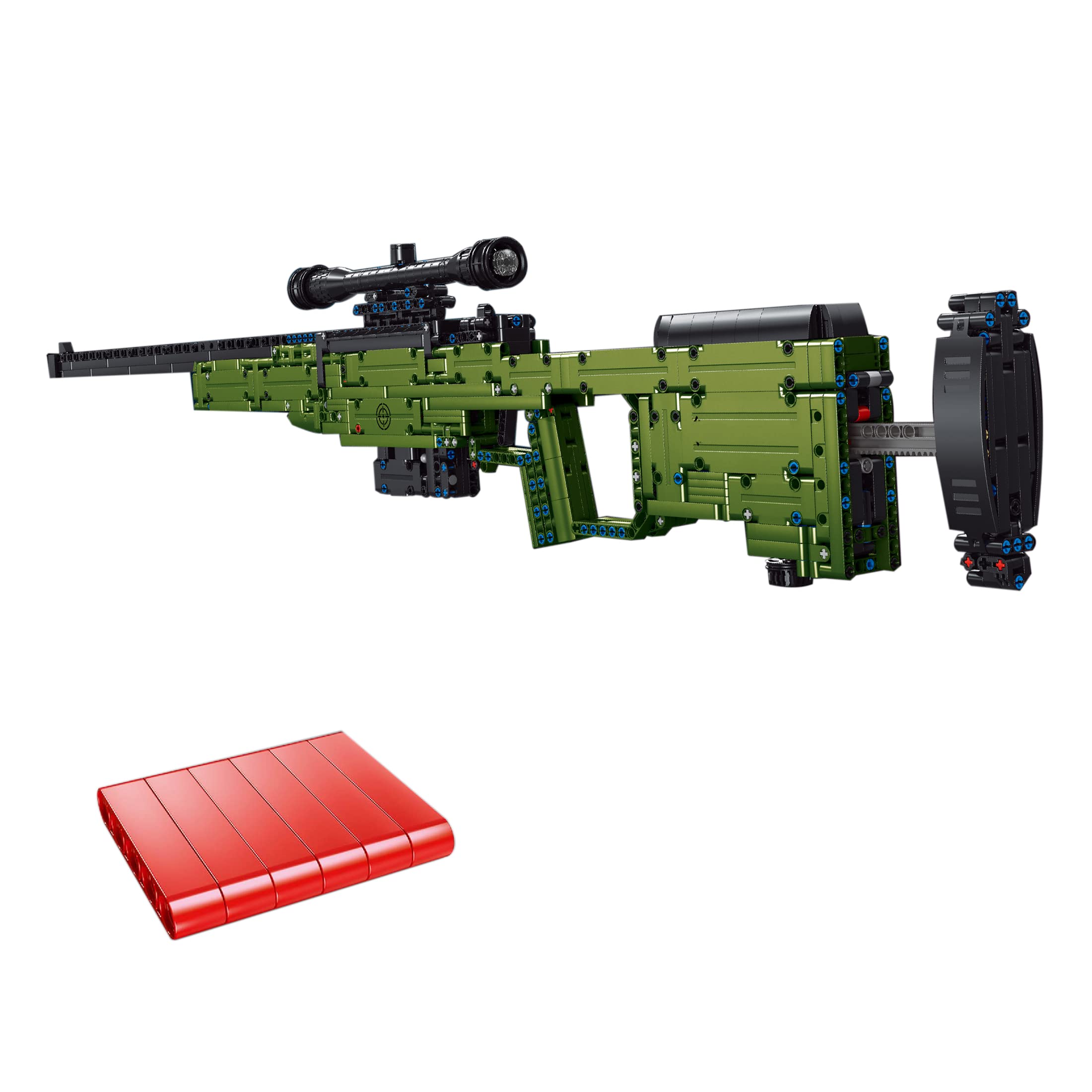 Lemess Technics AWM Building Kit - 1532 Piece MOC Construction Toy Set, Compatible with Lego Bricks - Creative STEM Educational Model for Kids & Adults - Perfect for DIY Projects, Home Decoration & Collector's Display