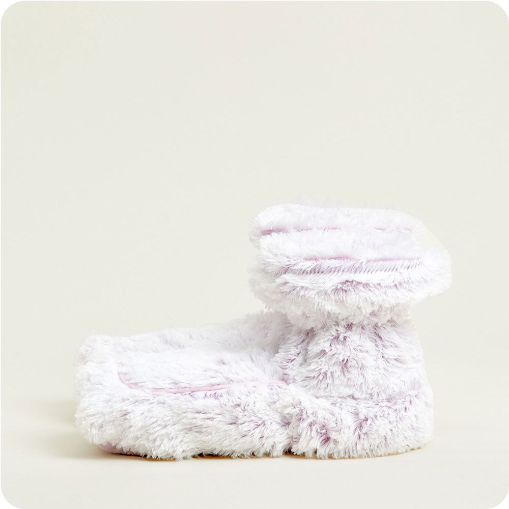 Cozy Lavender Scented Marshmallow Boots - Warmies® Plush Slippers for Women & Girls | Perfect for Relaxation, Stress Relief & Home Comfort