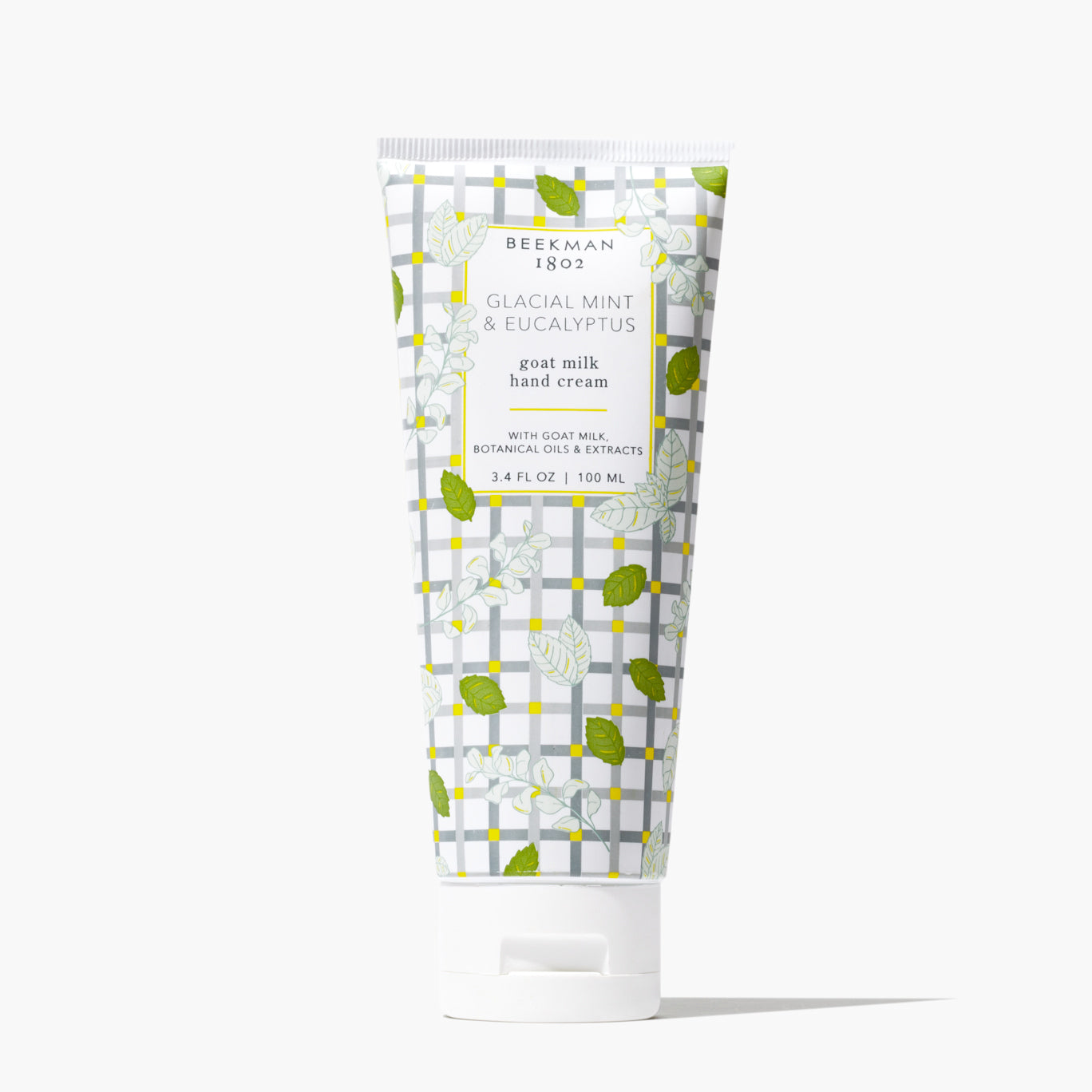 Glacial Mint & Eucalyptus Moisturizing Hand Cream for Dry Skin - Soothing & Hydrating Hand Treatment for Winter Care, Office Use & Travel Essentials
