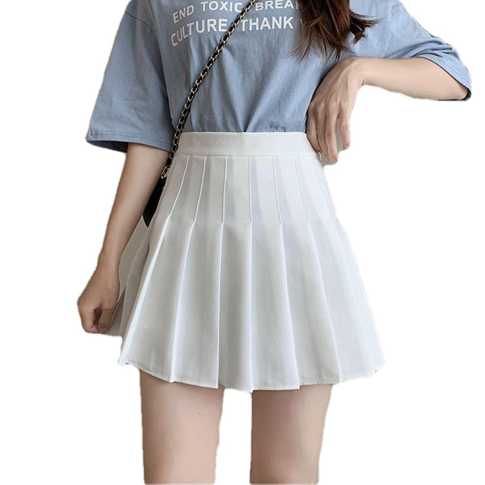 Stylish Pleated Mini Skirt for Teen Girls & Women - High Waist A-Line Short Skirt | Perfect for School, Parties & Summer Outfits
