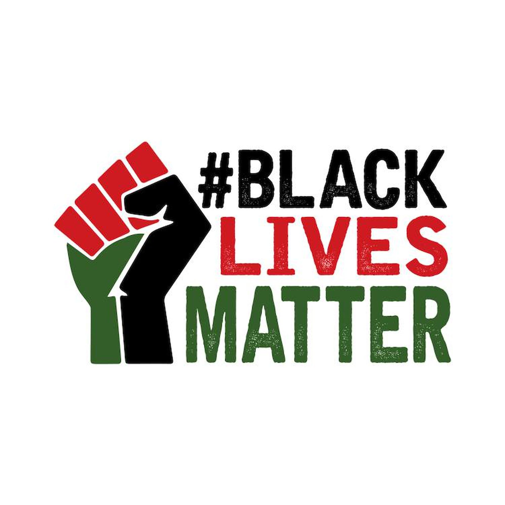 Black Lives Matter 3x3 Inch Square Car Magnet - Strong Magnetic Bumper Sticker for Cars, Trucks & Vehicles - Show Support on Roads & Parking Lots