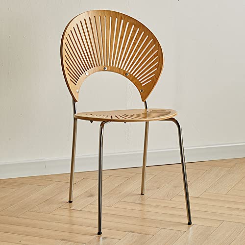 Natural Wood Silver Legs - 1 Piece