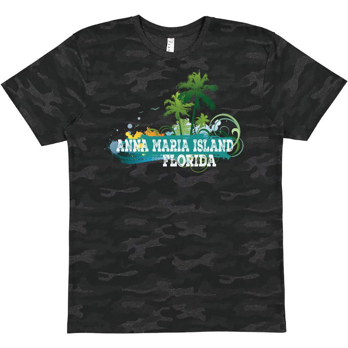 Inktastic Anna Maria Island Florida T-Shirt - Comfortable Vintage Style Graphic Tee for Beach Vacation & Island Life Enthusiasts