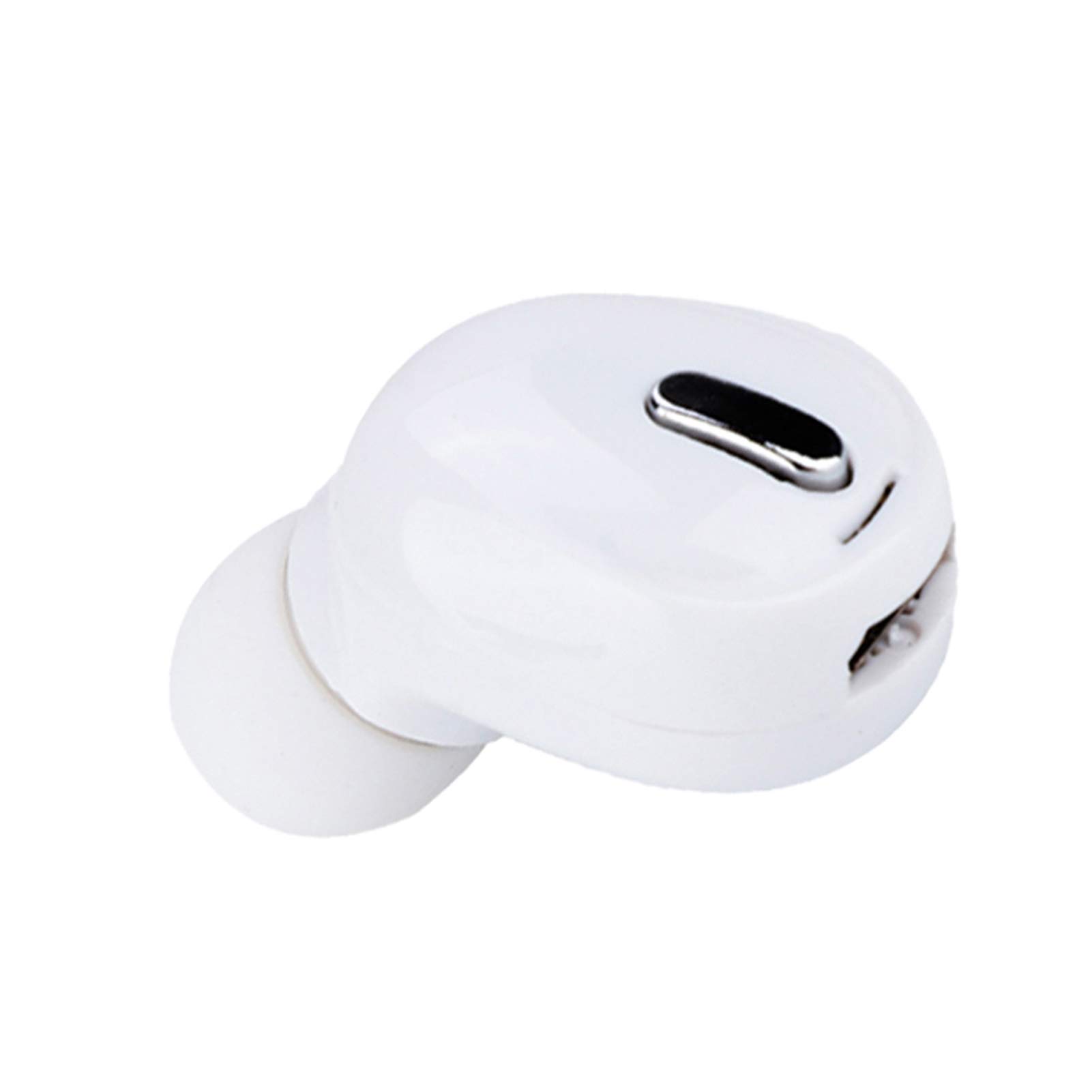 **Wireless Bluetooth Earbuds for Sports & Fitness - Sweatproof, Secure Fit, Hi-Fi Sound - Perfect for Running, Gym & Workouts (White)**