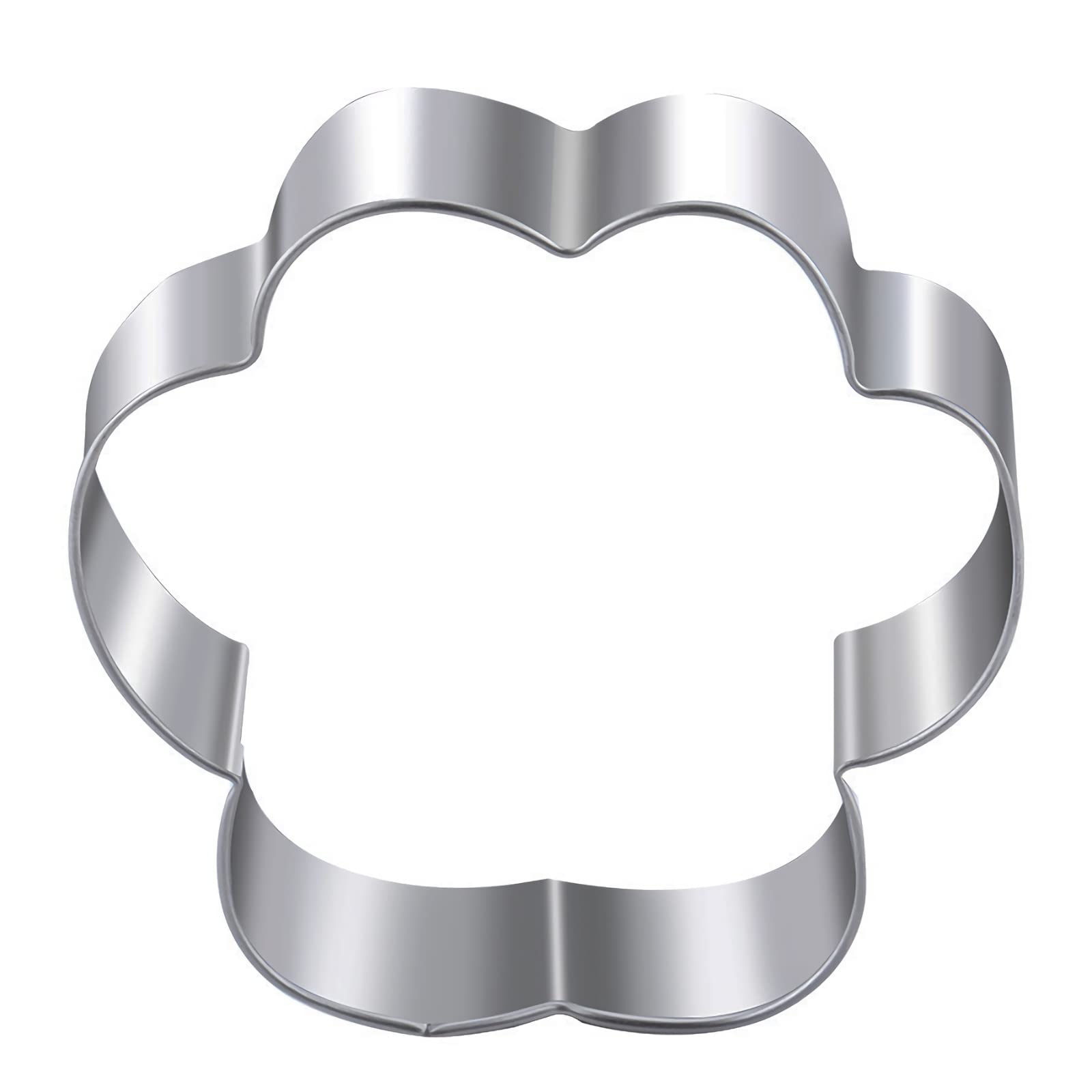 6-Piece Stainless Steel Dog Bone & Paw Print Cookie Cutter Set - Perfect for Homemade Dog Treats, Baking, and DIY Dog Biscuits - Ideal for Pet Lovers, Small Dogs, and Fun Baking with Kids