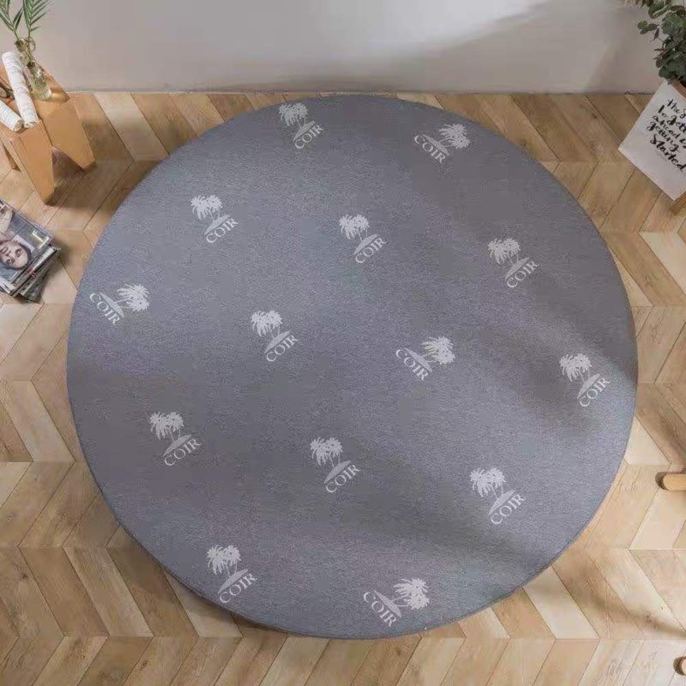 8cm Thick Round Memory Foam Floor Mattress - 200cm Diameter Breathable Tatami Mat with Removable Cover | Perfect for Guest Beds, Dorm Rooms, Meditation & Cozy Floor Sleeping