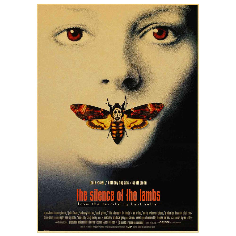 The Silence of The Lambs 1000 Piece Jigsaw Puzzle for Adults - Movie Poster Puzzle Game - Educational Brain Teaser & Stress Relief Toy - Fun Family Activity for Movie Nights & Relaxation