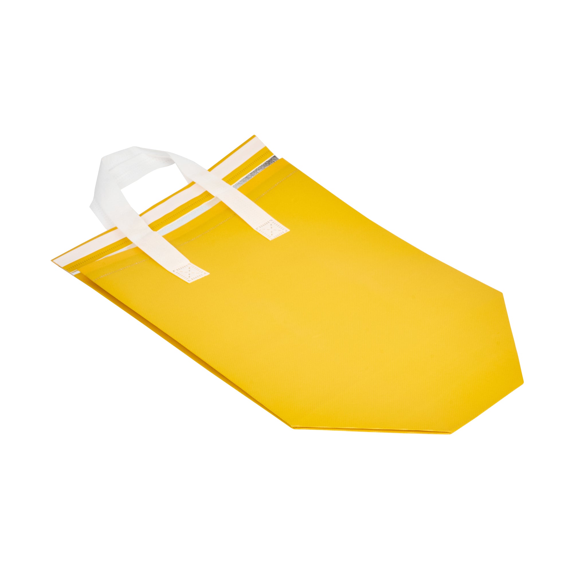 Insulated Yellow Food Delivery Bag with Tamper-Evident Seal - 10.25