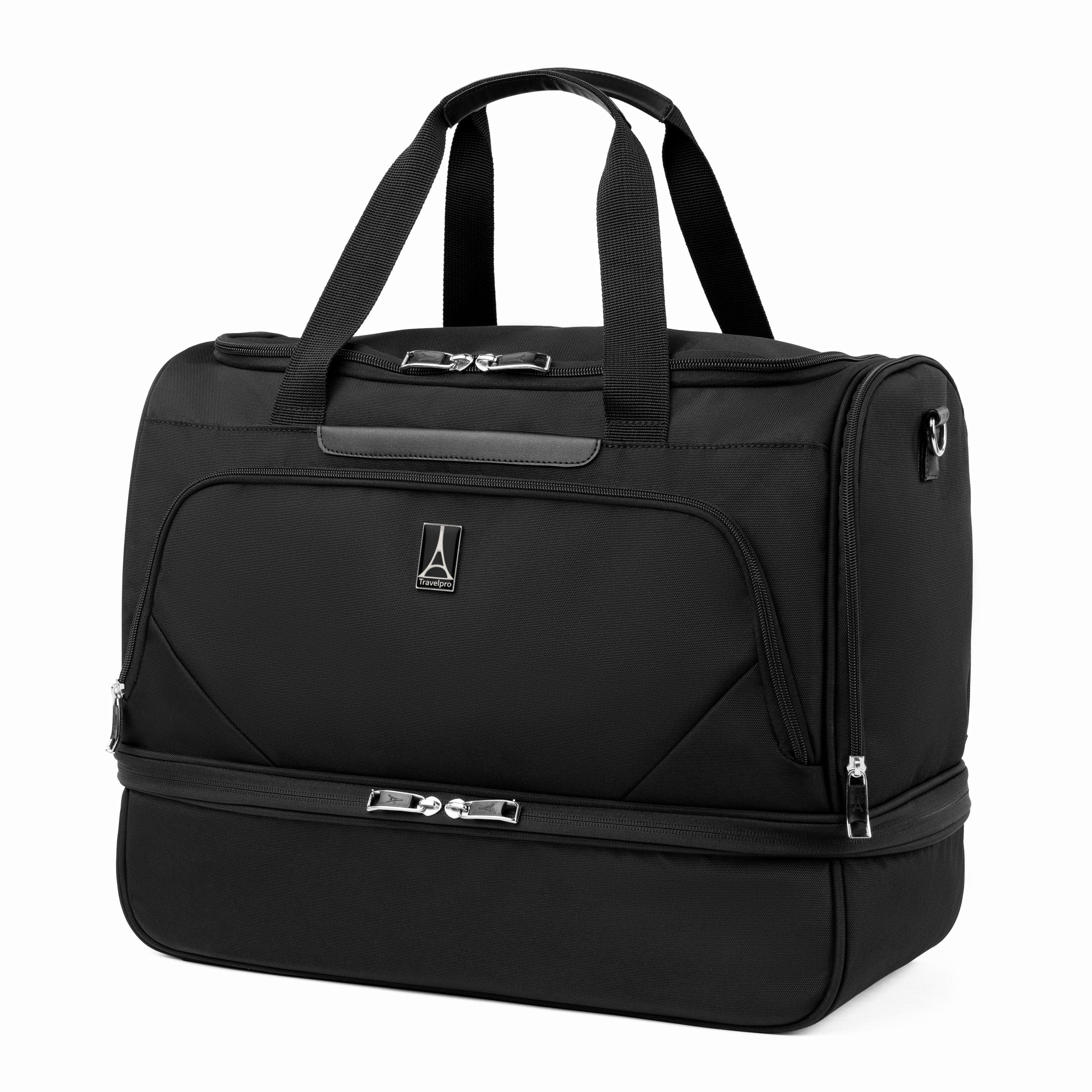 Travelpro Maxlite 5 Drop Bottom Weekender Bag - Lightweight Expandable Carry-On Luggage for Business Travel & Weekend Getaways - Perfect for Airplane, Train & Road Trips