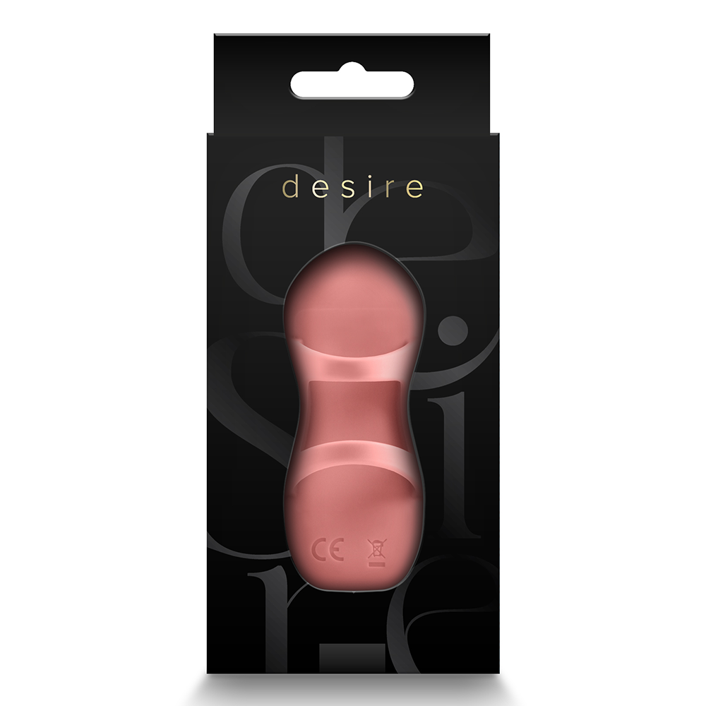 Desire Fingerella Ribbed Silicone Finger Vibrator - Waterproof & Rechargeable Adult Toy for Women - Perfect for Solo Play & Couples Intimacy