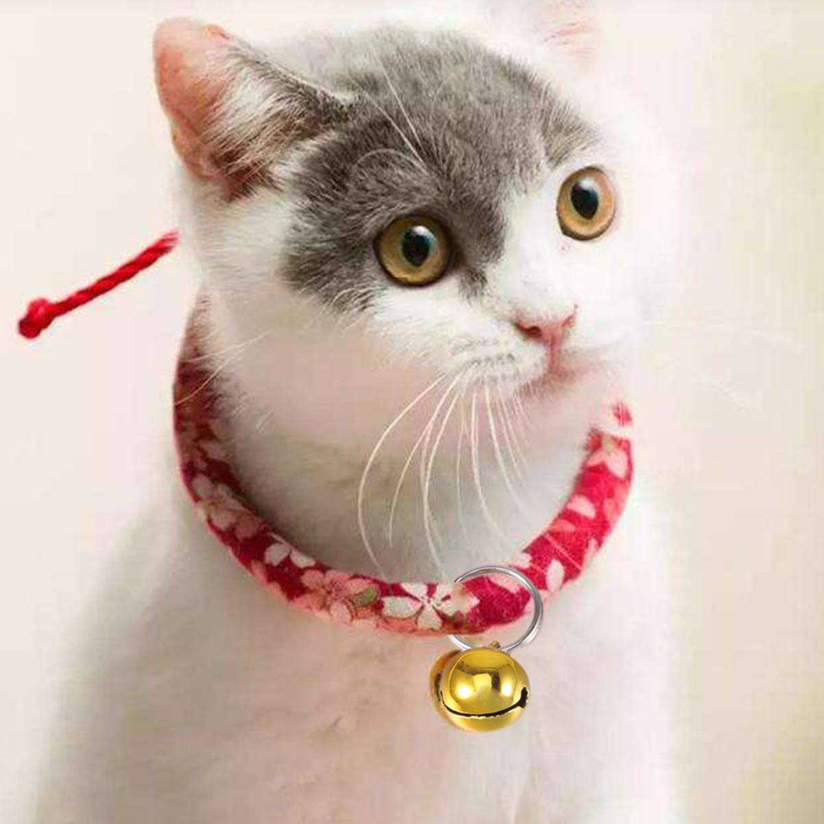 Balacoo Breakaway Cat Bell Collar - 12 Pcs Pet Toys for Cats & Dogs with Scattered Beads | Safe Christmas Pet Accessories for Playtime & Training (Ideal for Indoor/Outdoor Use, Holiday Gifts & Daily Enrichment)