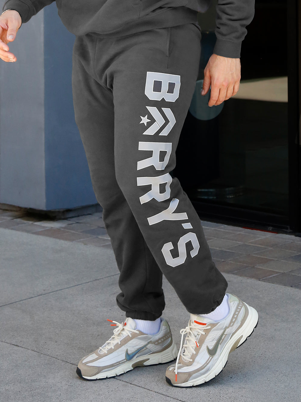 Barry's Premium Unisex Charcoal Sweatpants for Men & Women - Comfortable Lounge Pants for Home, Gym, and Casual Wear