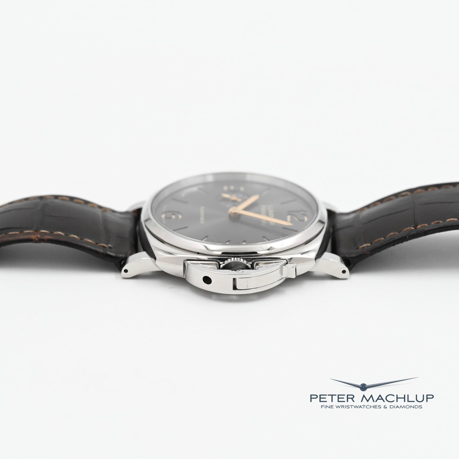 Panerai Luminor Due 45mm Automatic Men's Watch - Luxury Stainless Steel Dive Watch with Date Function - Perfect for Business, Diving & Formal Occasions